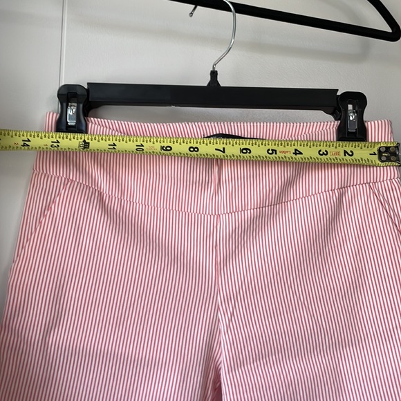 ❗️BUNDLE SALE 4 for $20 NWOT ☀️🌊Stretchy pink stripe summer PANTS - Picture 9 of 10